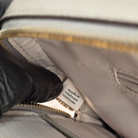 Kate Spade New York Margaux Leather Women Universal Laptop Bag True Taupe Mint - Picture 15 of 16